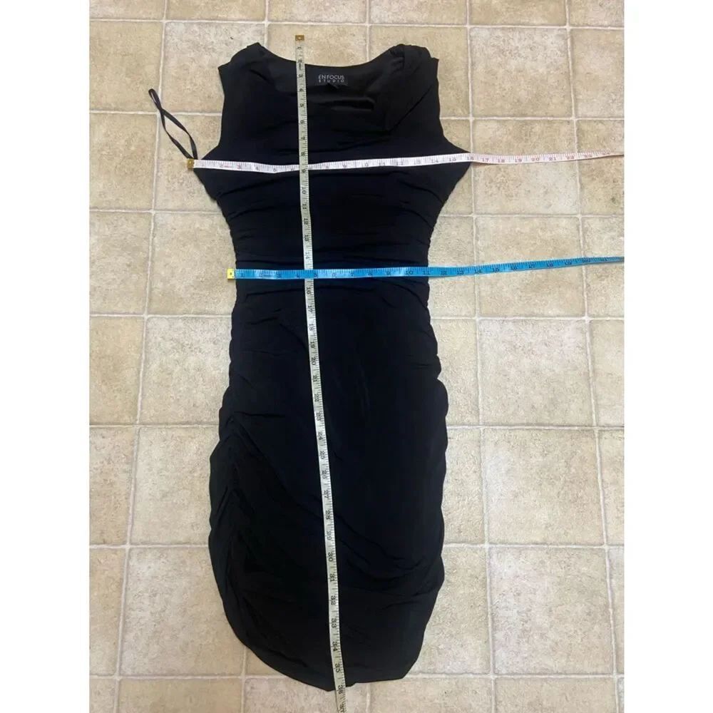 ENFOCUS ESTUDIO BLACK DRESS SIZE 4 - Picture 2 of 11
